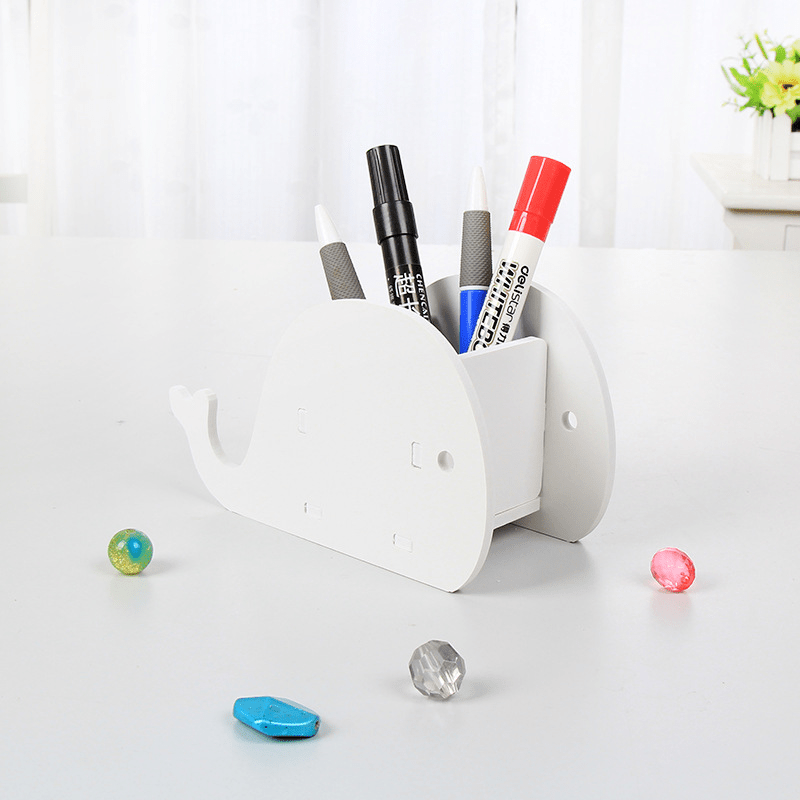 Pen Pencil Holder With Cell Phone Holder, Multifunctional Elephant