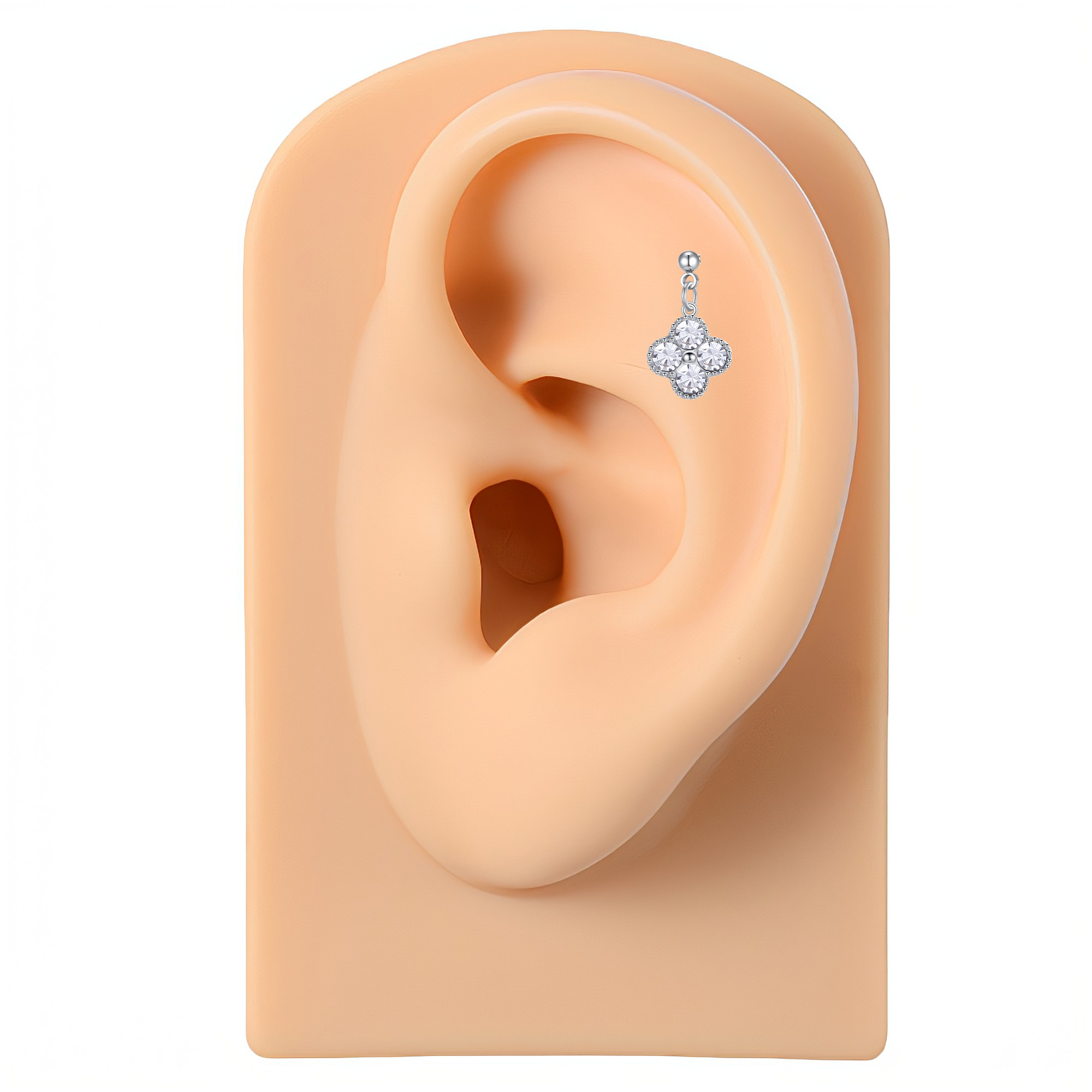 Heart shaped hot sale cartilage piercing