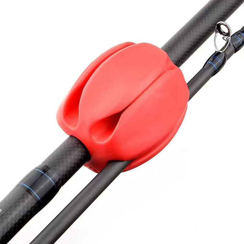 Eva Fishing Rod Holder Ball Securely Hold Rod Silicone Lure - Temu