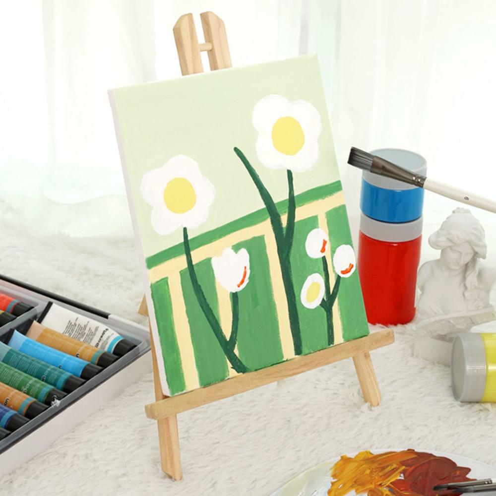 1PC 30CM Wooden Adjustable Painting Drawing Stand Easel Frame Artist Tripod  Display Shelf School Student Artist