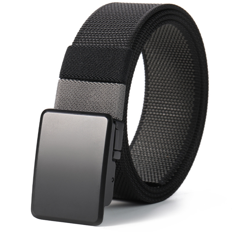 Rotatable Swivel Buckle Tactical Nylon Belt for Jeans Pants