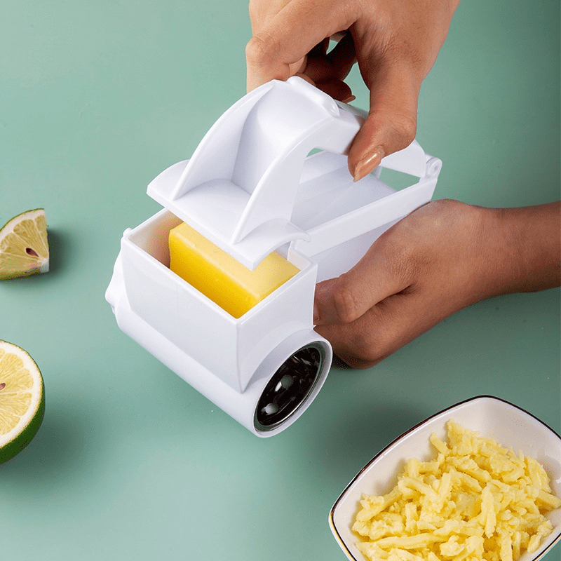  Cheese Shredders Spin Cheese Grater 3in1 With Hand