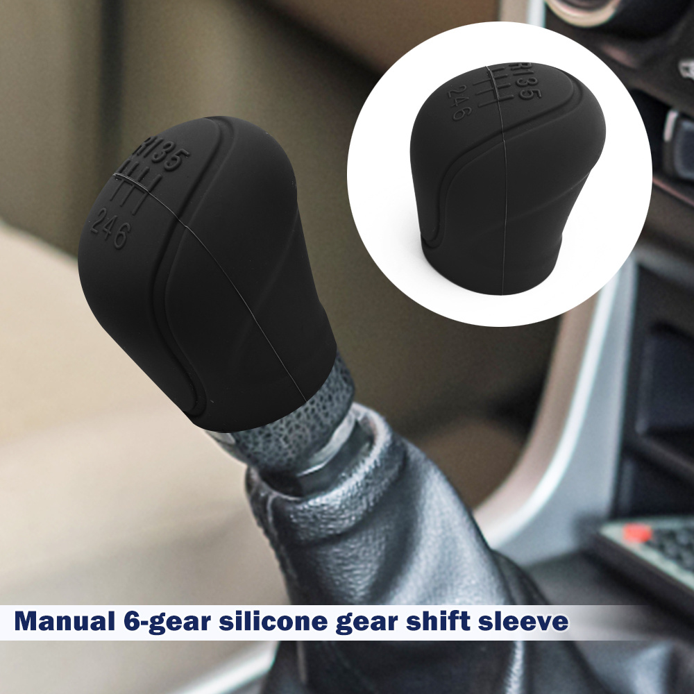 Car Silicone Gear Shift Knob Cover Gear Shift Non slip Grip - Temu