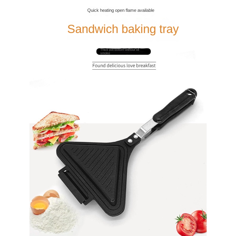 Sandwich Maker Non stick Grilled Sandwich Double Sided - Temu