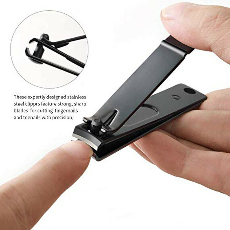 Professional Nail Clippers Stainless Steel Nail Cutter Toenail