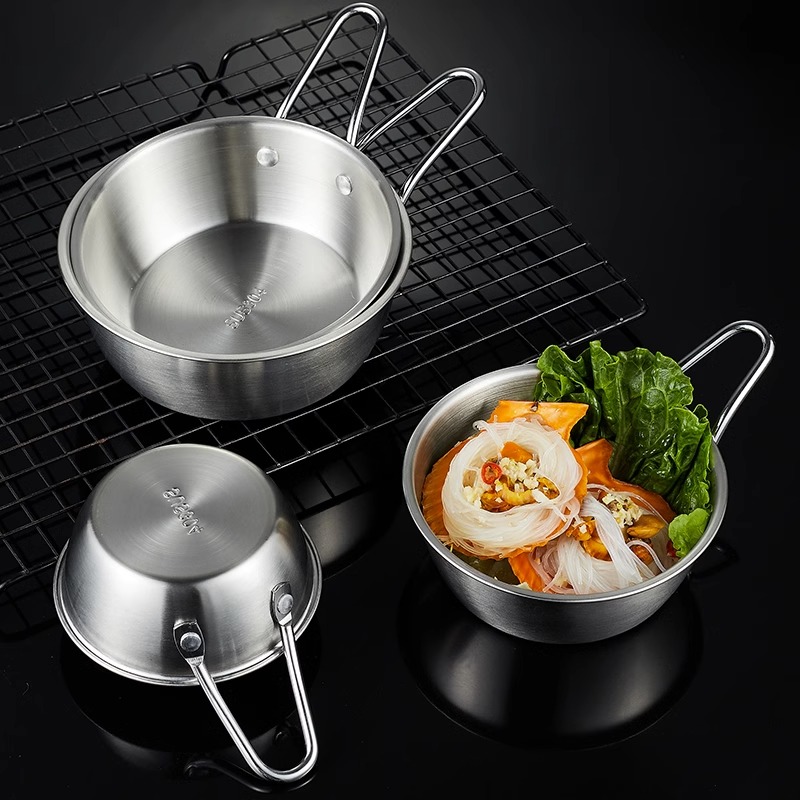 Heat Insulated Stainless Steel Bowl For Serving Ice Cream, Soup, Cereal,  Rice, Noodles, And Salad - Anti-scalding And Multipurpose - Temu Hungary