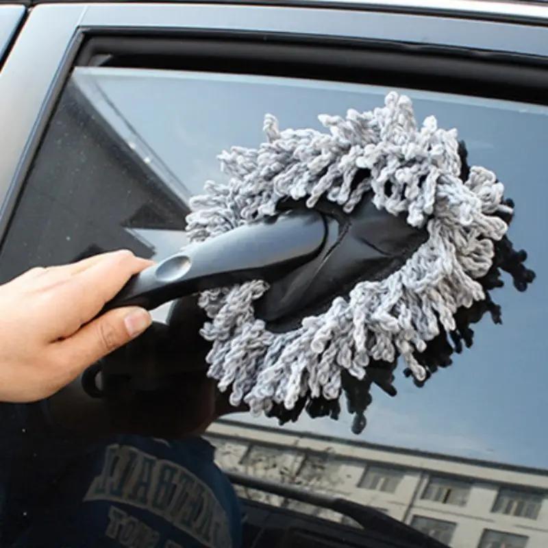 Car Dust Removal Small Duster Wipe Portable Car Soft Brush - Temu