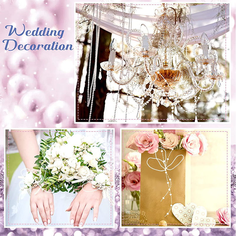 Wedding Arts Craft Pearls, Pearl Strings Decoration