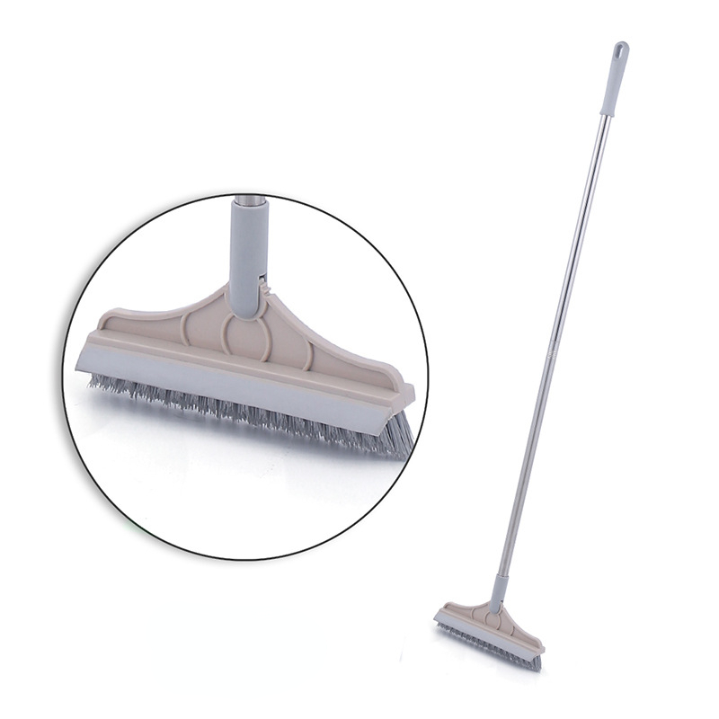 Floor Scrub Brush with Long Handle 59,2 in 1 Scrape Brush Stiff