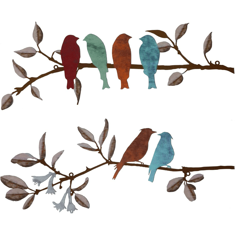 Metal Hummingbird Wall Decor 3d Birds Wall Sculpture - Temu Canada