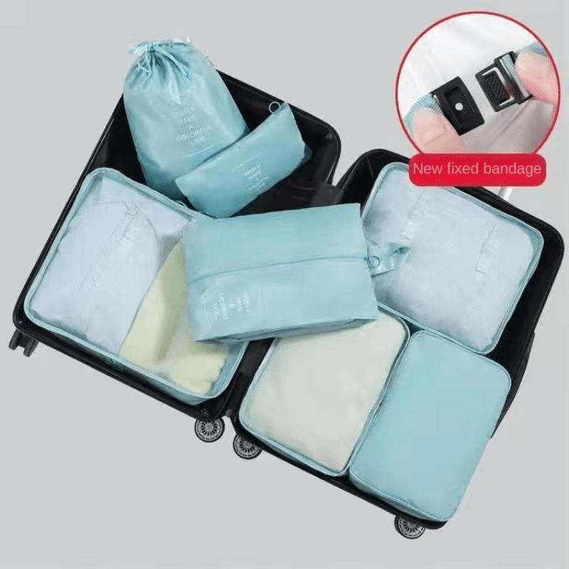 Travel Storage Luggage Bags Sets Lightweight Versatile Bags - Temu