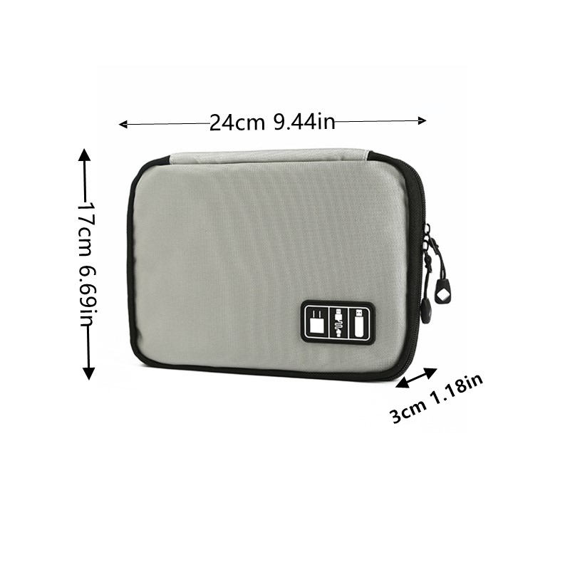 Portable Wire Storage Bag Large Capacity Multifunctional Organizer