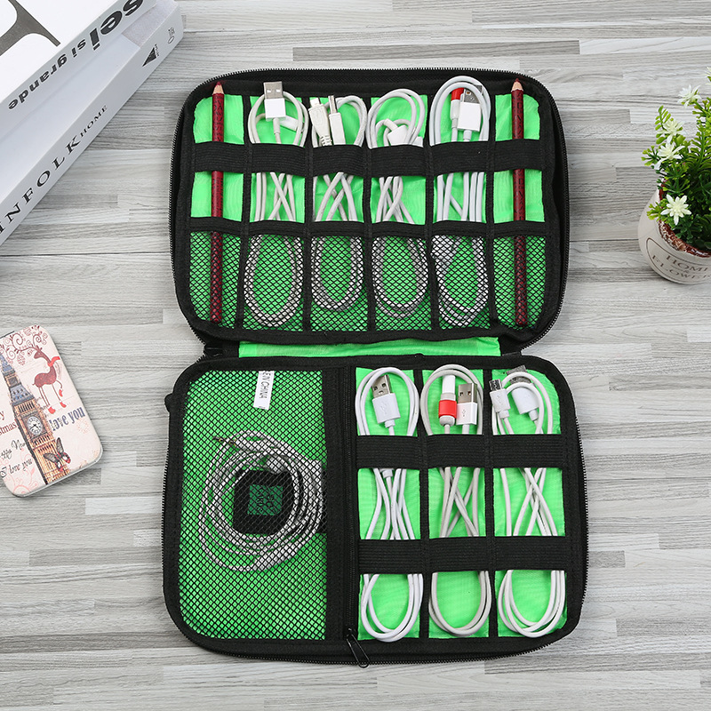 Portable Wire Storage Bag Large Capacity Multifunctional Organizer