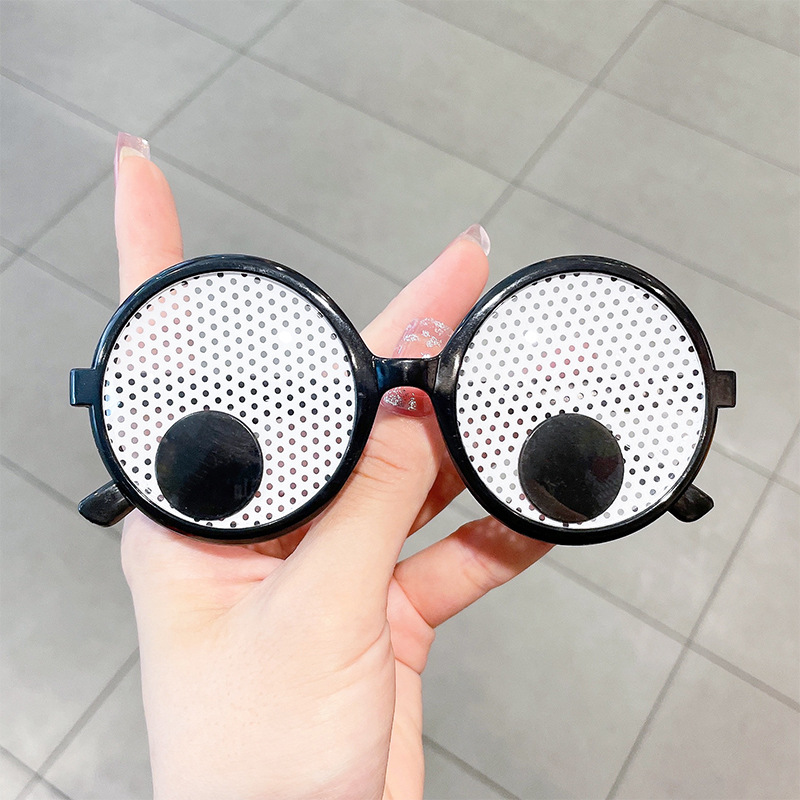 3 Pieces Funny Eyes Glasses Shaking Eyes Glasses Giant Googly