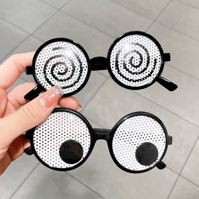Funny Googly Eyes Goggles Shaking Eyes Party Glasses for Halloween&Party  Decor