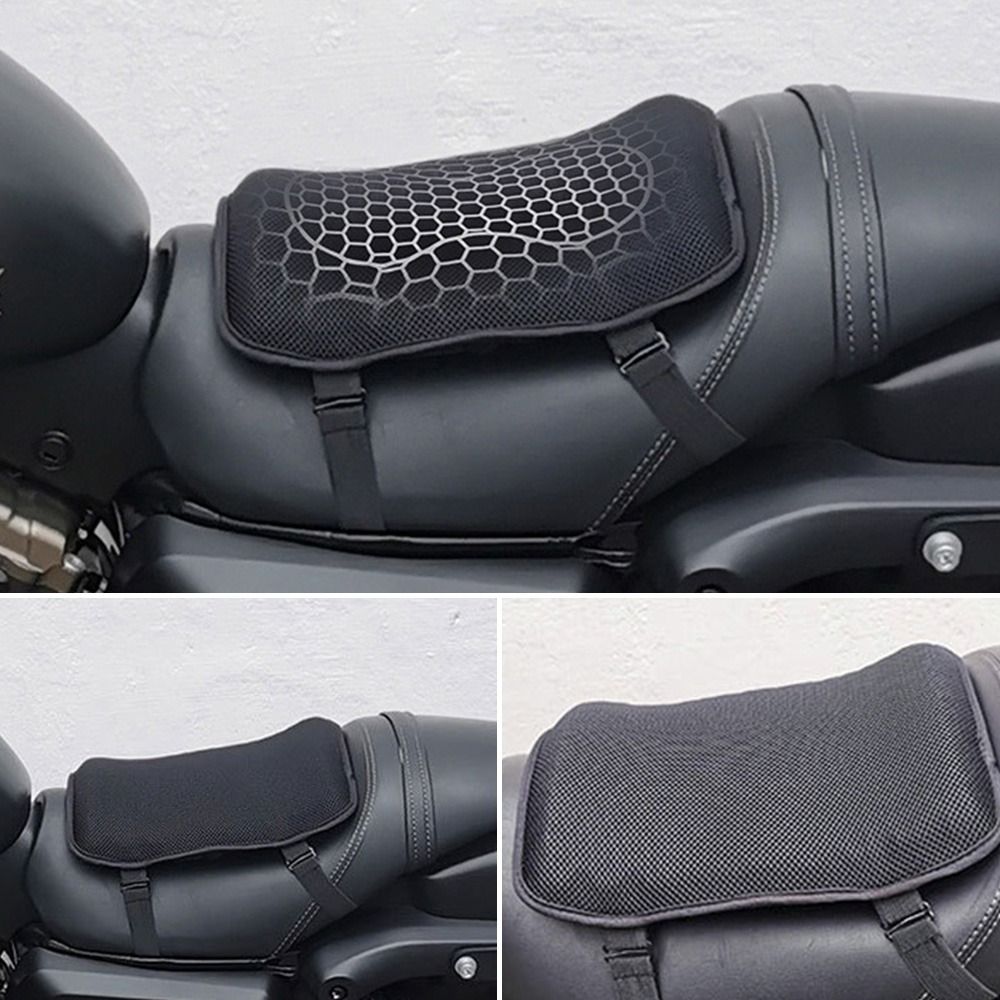 Motorcycle Seat Cushion Mesh Bag Cover: Shock absorbing - Temu