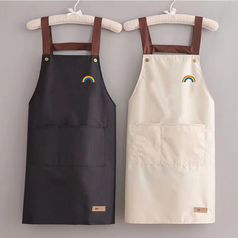 11pcs Unisex Disposable Aprons Thickened Oil Proof Antifouling Non-woven  Fabric Apron for Cooking Painting Activities (