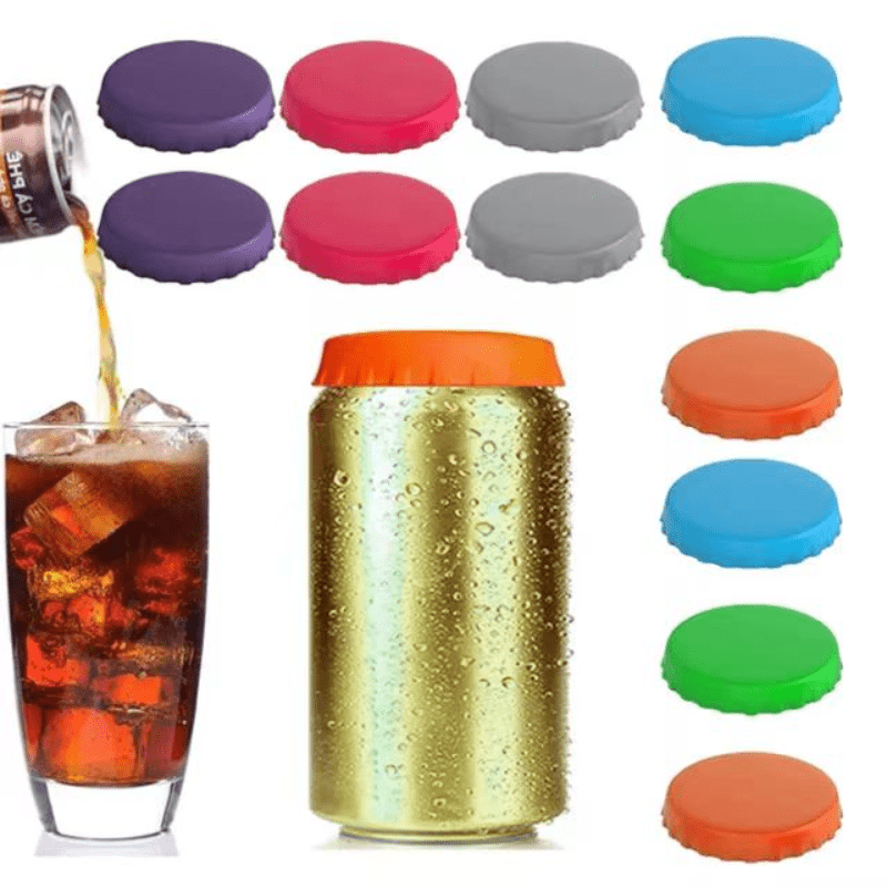 Silicone Lid Leakproof Soft Seal Soda Lid Universal Cover Temu