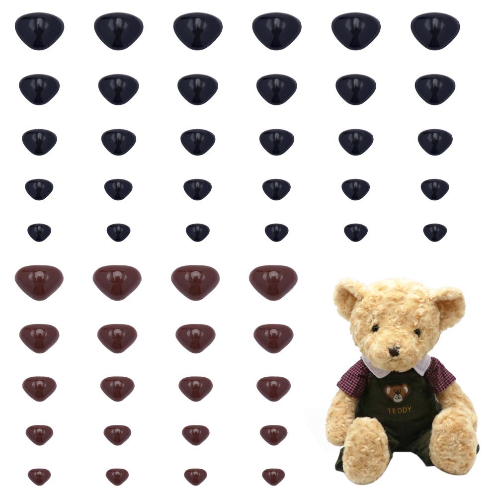200 pcs 6-12 mm Plastic Safety Eyes Black Safety Eyes Doll Making with  Washer for Toy Making DIY Crafts Teddy Bear Felting Toys[8mm] 