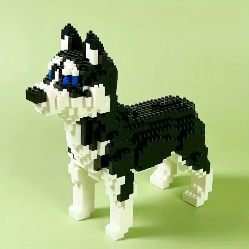 Micro Dog Building Blocks Animal Bricks