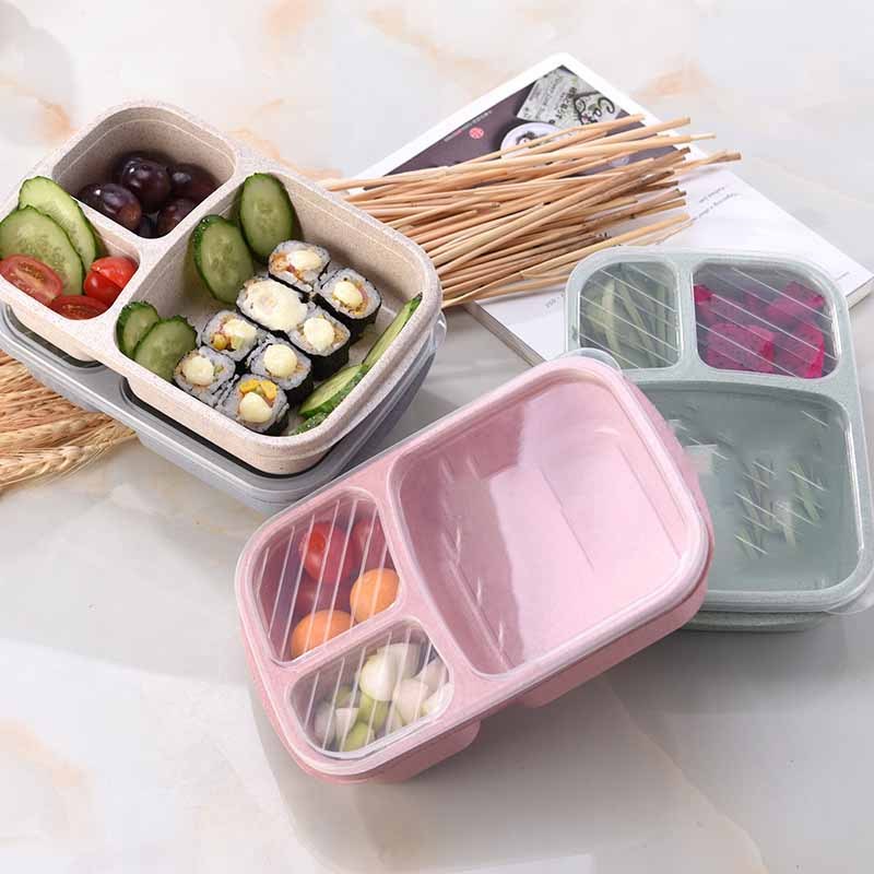 3 Compartment Meal Prep Bento Box