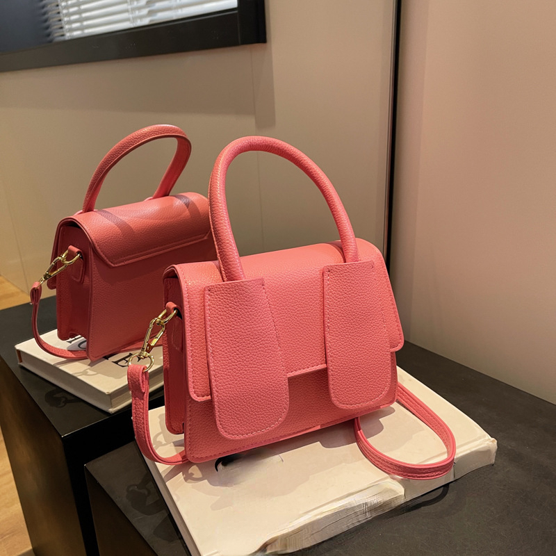 Classic Pink Mini Satchel Handbag & Crossbody Bag in 2023