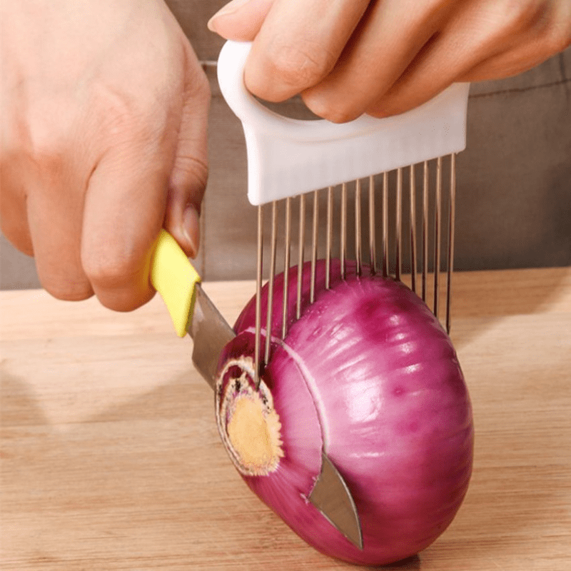 Onion slicer Tool Cutlery Kitchen Onion Vegetable Cutter Sharp