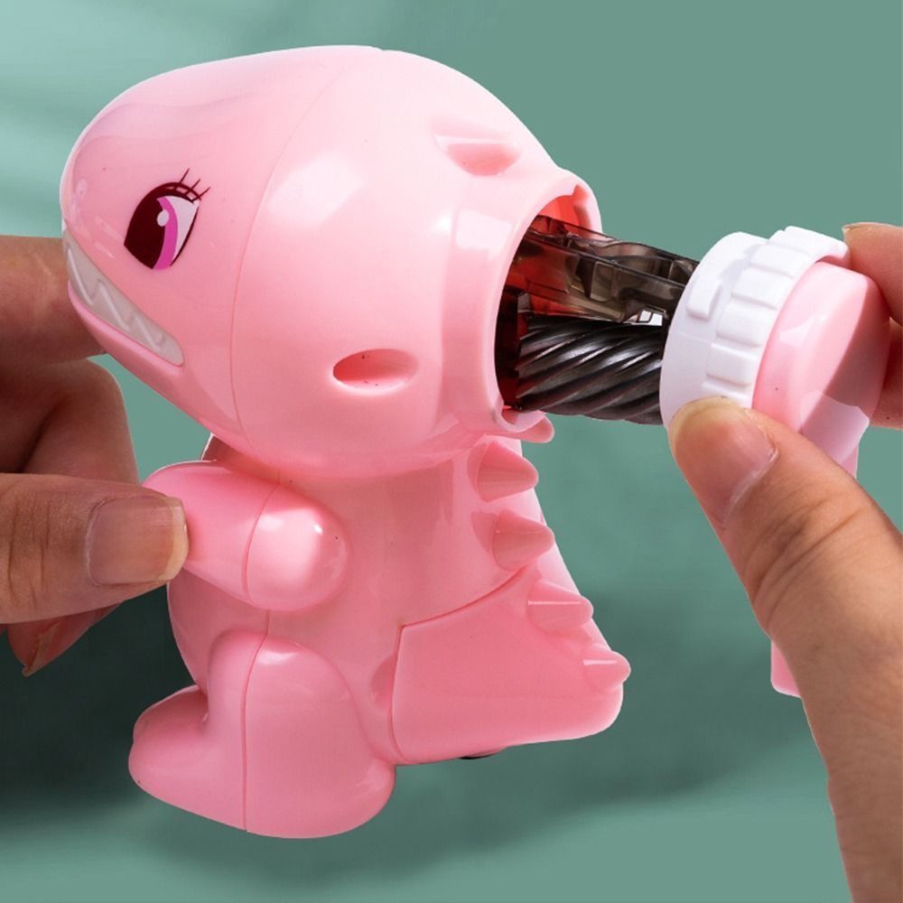 Dinosaur Mechanical Pencil Sharpener Hand Crank Lead Creative Cartoon Stationery
