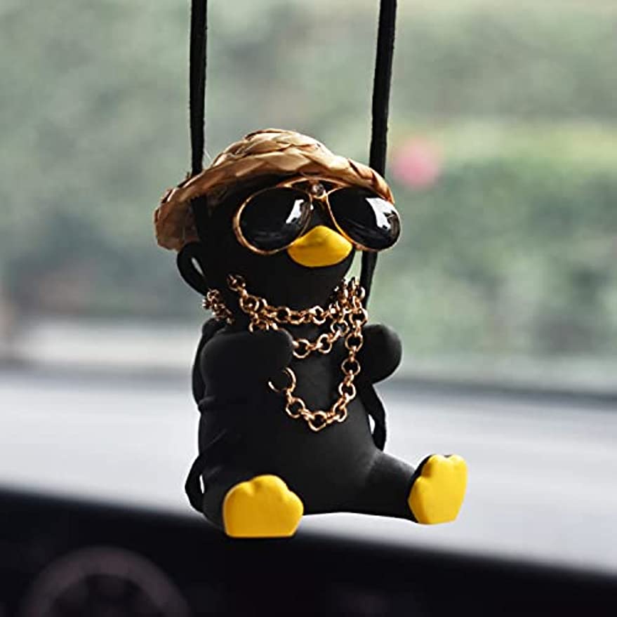 Swinging Duck Car Hanging Ornament Cool Car Hanging Accessories