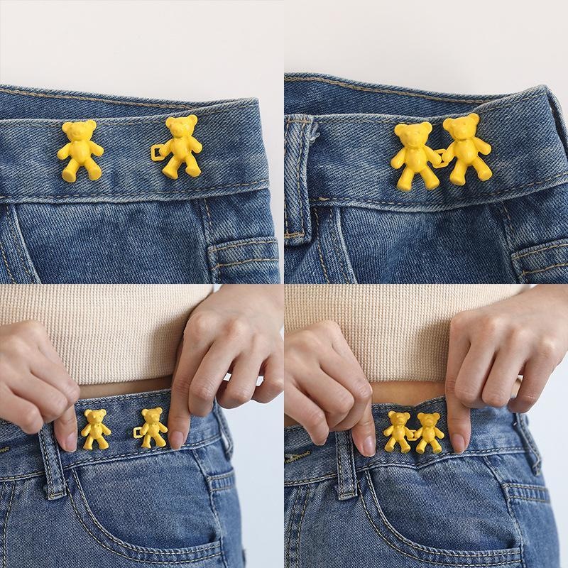 5pcs Snap Closure Metal Buttons For Jeans Pants Adjust Button DIY Sewing  Craft