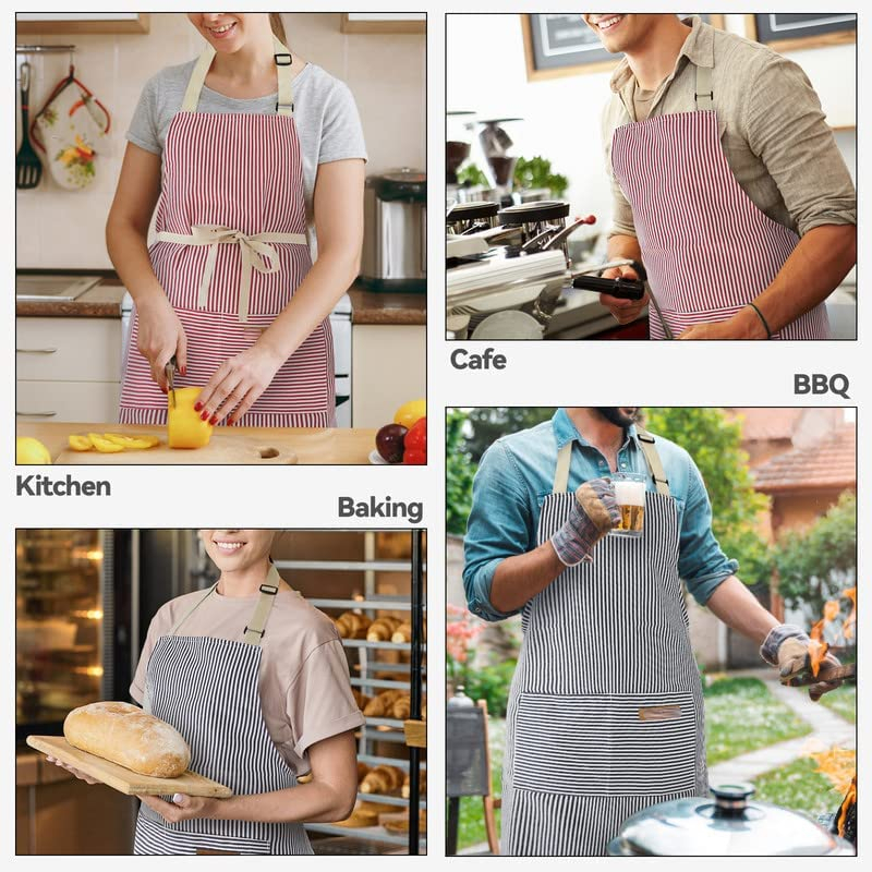 Reutilizable Delantal Cocina Mujeres Hombres Impermeable - Temu Mexico