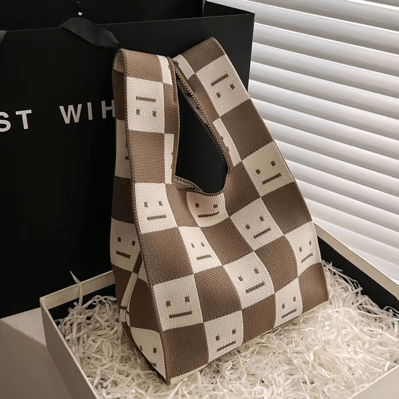 Crochet LV bucket bag