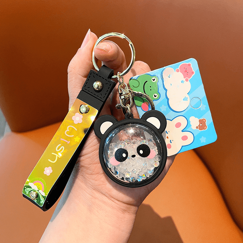 Cartoon Star Moon Rabbit Keychain Trendy Fashion Car Key Ring Pendant Women  Girl Cute Backpack Charm Key Chains