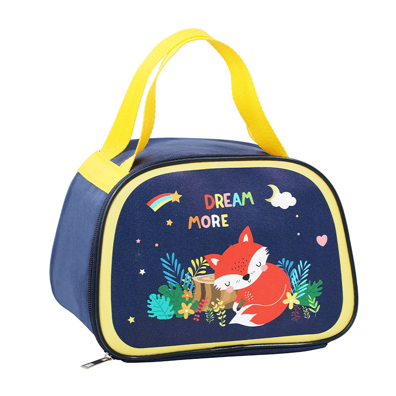 Children Lunch Bag Portable Cute Dinosaur Animals Waterproof Food