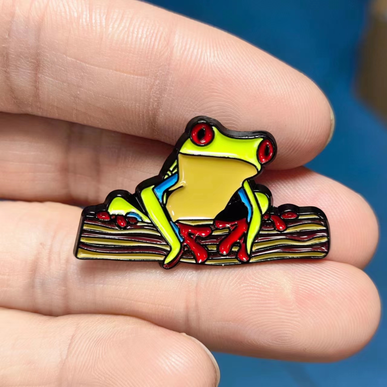 Funny Frog Fruits Cars Cute Animal Pins Enamel Cute Pin Set -  in 2023