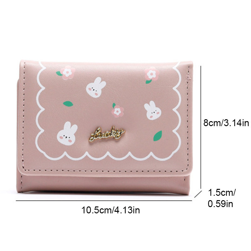 Heart Embroidered Faux Leather Wallet, Women's Small Cute Wallet With Multi  Card Slots - Temu Belgium