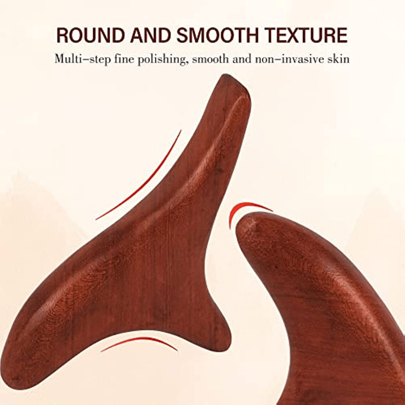 Треугольный массажер 1 шт./2 шт. — инструменты для рефлексологии, деревянные массажные инструменты, широко используемые в качестве массажера для головы, шеи, талии, икр, ног, небольшой инструмент, но очень полезный — подарок на День матери подробные сведения 4