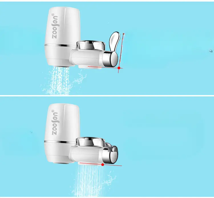 1pc faucet water filter faucet water filter for kitchen sink faucet mount water filtration system high water flow tap water purifier for home kitchen bathroom details 2