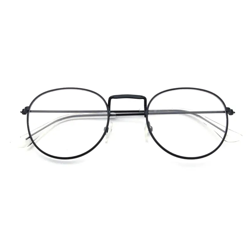 Round Clear Lens Glasses Women Retro Spectacles Frame