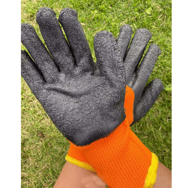 Nylon Durable Garden Work Gloves For Men Women Adult Antiskid