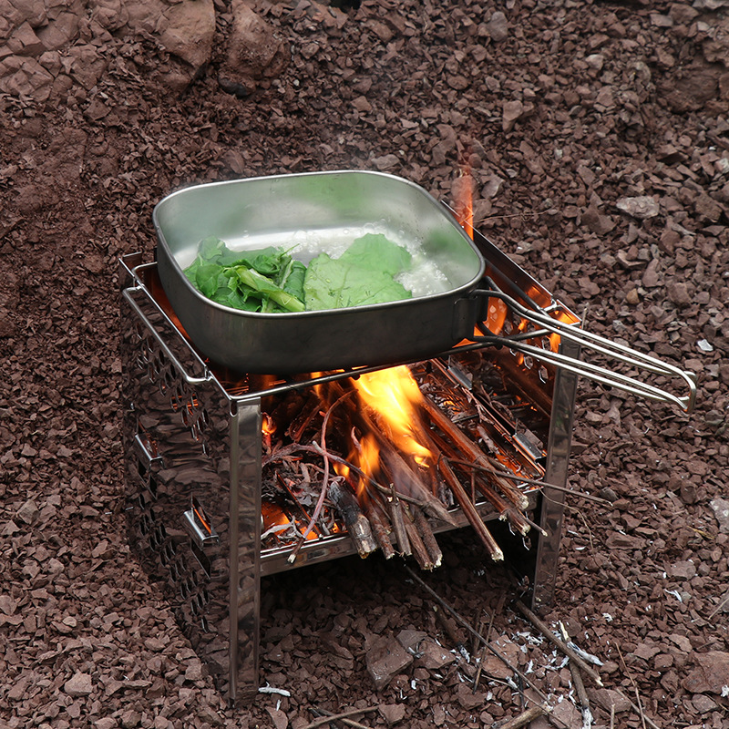 Camping Frying Pan Lightweight Non-stick  Fire-maple Frying Pan - Fire  Non-stick - Aliexpress