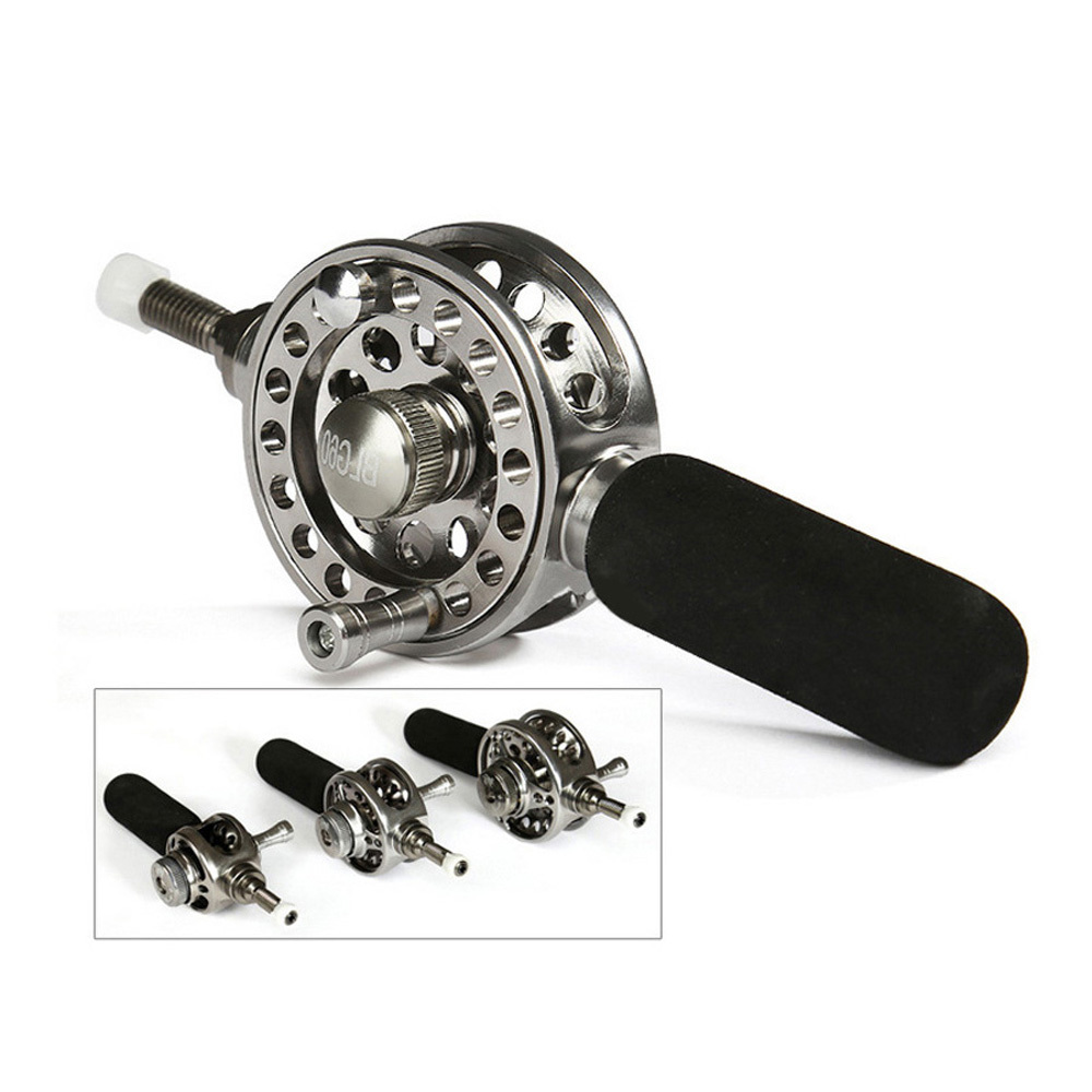BLG50 60 Pole Telescopic Fishing Rod End Wheel Reel - Safe For Big Fishes,  Easy To Use & Handle Thread Goes Inside Pole