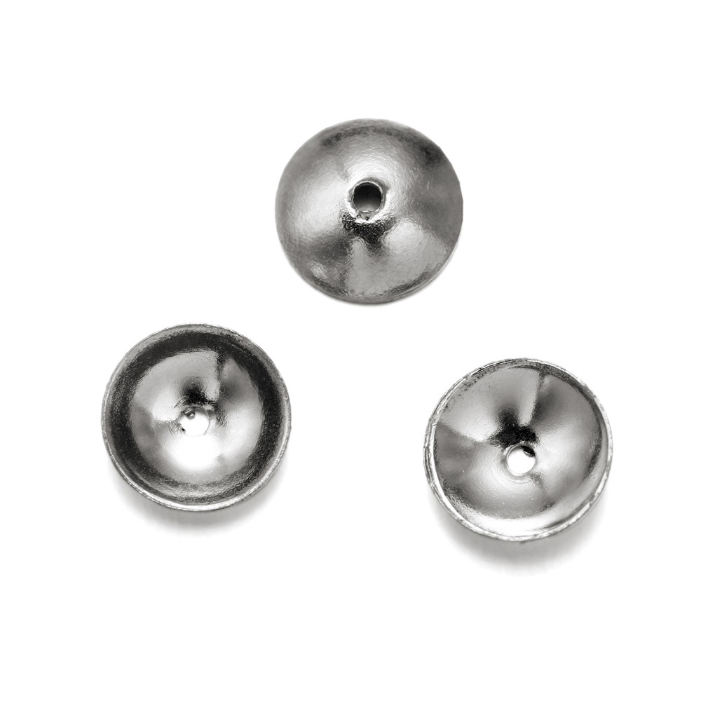 Stainless steel clearance bead caps