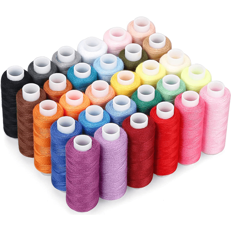 Sewing Thread 200 Yards Per Roll With 30 Needles Thimble And - Temu