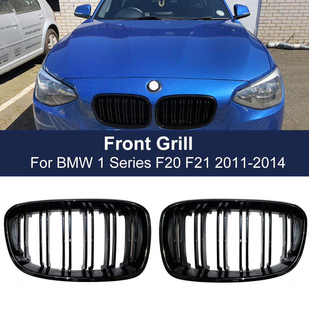 Sport Grille Dual Line Chrome & Black suitable for BMW 1 (F20, F21