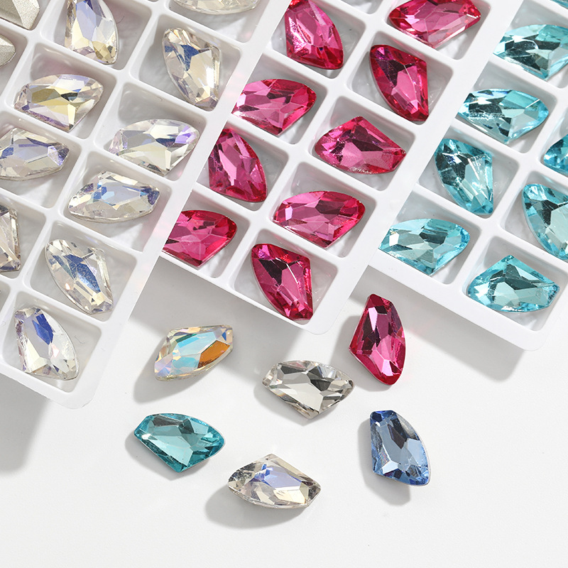 Nail Rhinestones Nail Art Gems Crafts Crystals Glass Decorations