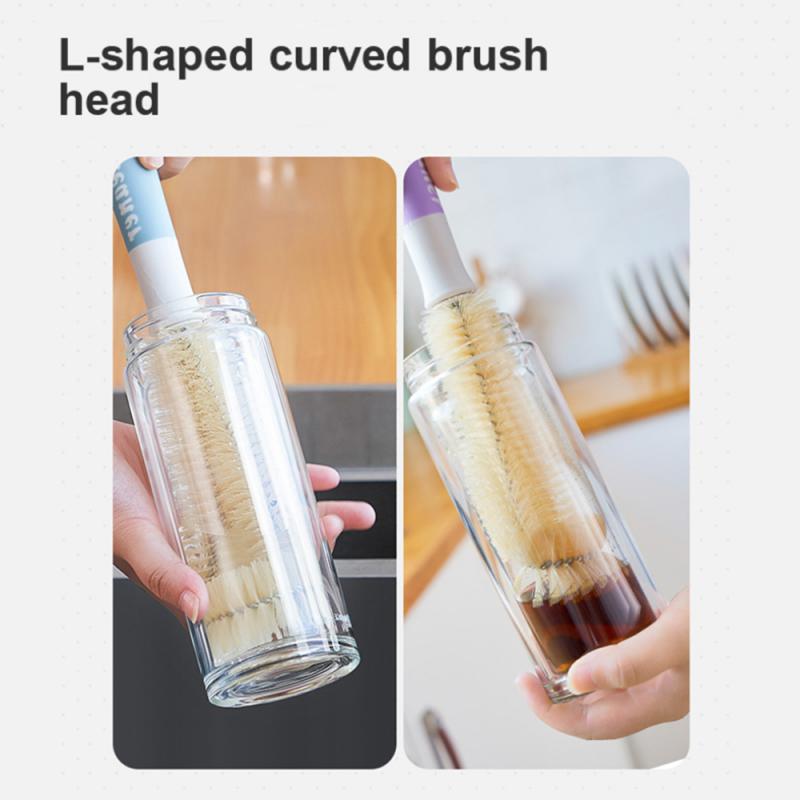 Long Handle Automatic Liquid Washing Cleaning Brush Portable