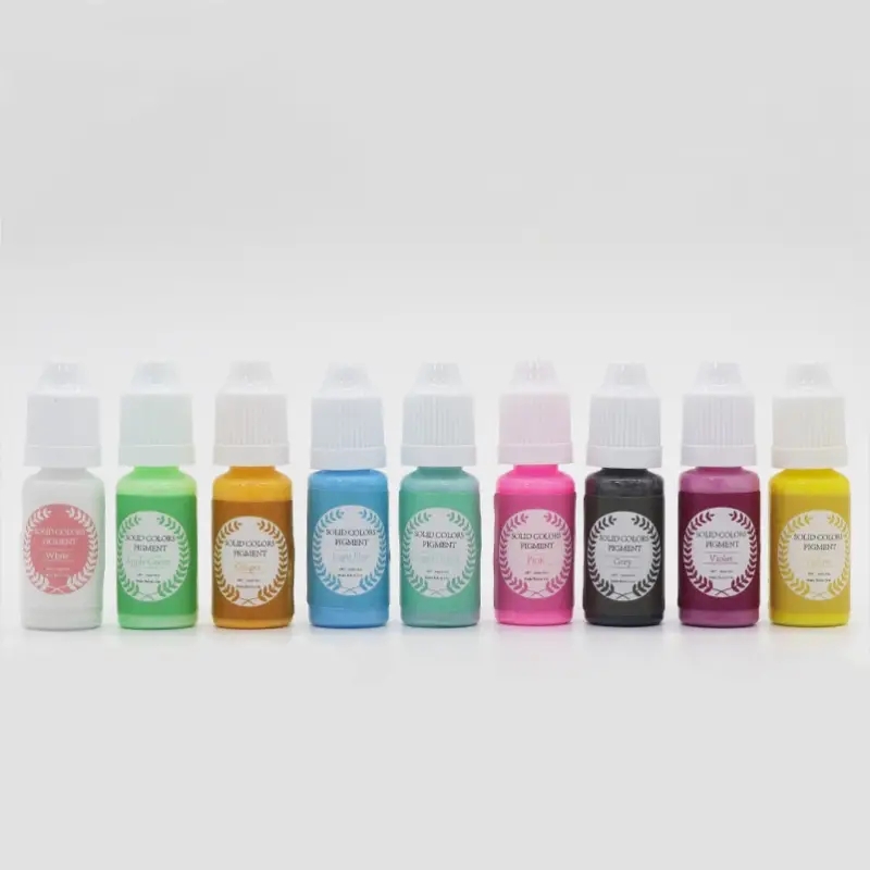 Handmade Kit18 Colors Epoxy Pigment Opaque Liquid Resin - Temu