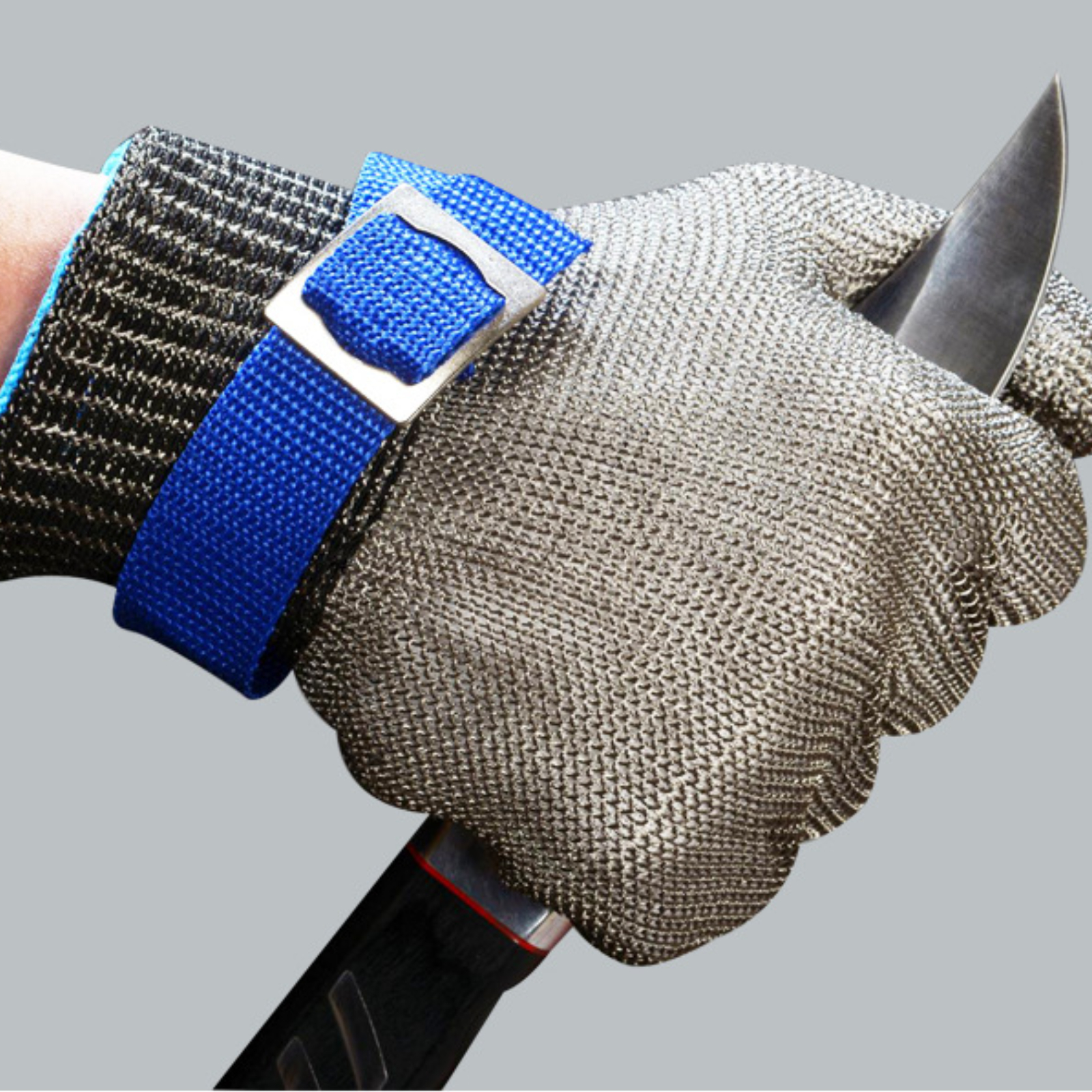 Durable Anti-cut Gloves - 316 Stainless Steel Wire For Kitchen, Meat,  Oyster Shells, And Gardening - Temu