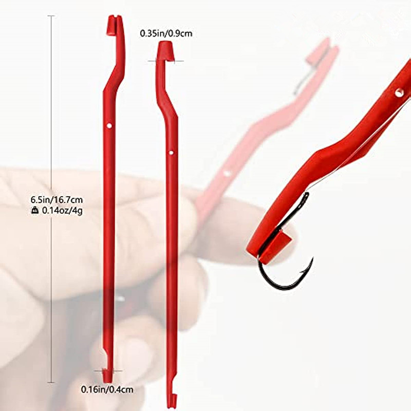 10pcs Fishing Hook Detachers | Easily Remove Hooks | Multicolor Plastic
